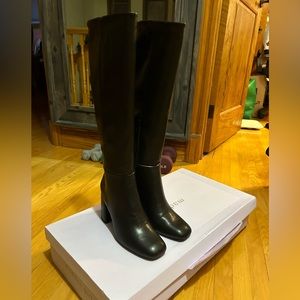 US 6.5 William Black - Steve Madden Girl Knee High.